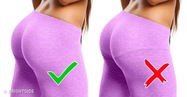 Để đường viền nội y không nổi trên vòng ba