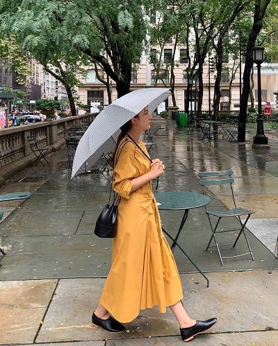 Thời trang màu vàng mù tạt - Ảnh 4