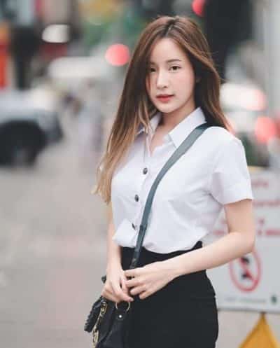 Đồng phục nữ sinh Thái Lan: Áo sơ mi váy ngắn siêu xinh - Ảnh 10