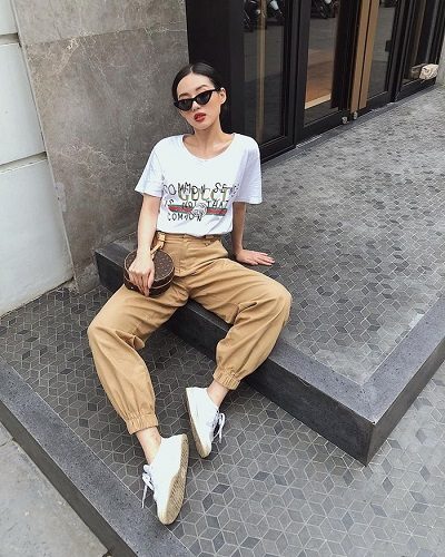 Phong cách Streetwear: Quần ống bo