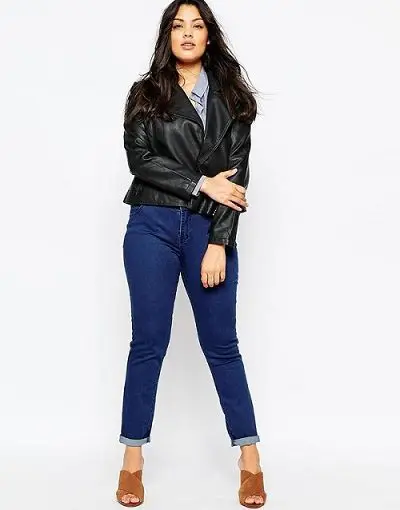 Chọn quần jeans lưng cao