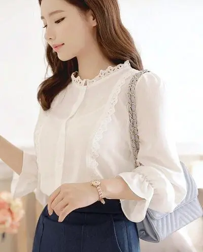 Các Kiểu Áo Sơ Mi Nữ Dễ Thương, Xinh Đẹp Nhất 2022 » Festival Fashion