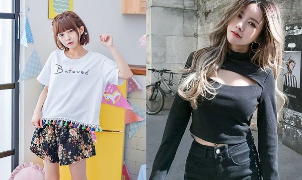 12 Kiểu áo thun đẹp nhất 2020 được phái nữ yêu thích » Festival Fashion