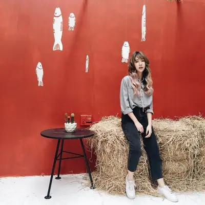 Cảnh càng đẹp càng tốt trong việc chụp ảnh ootd - Ảnh 2