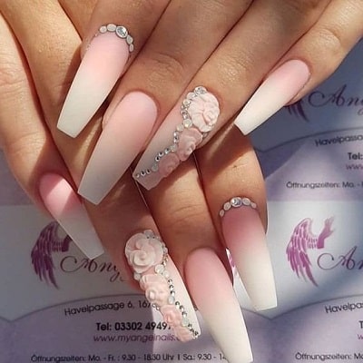 Mẫu nail đẹp màu Pastel