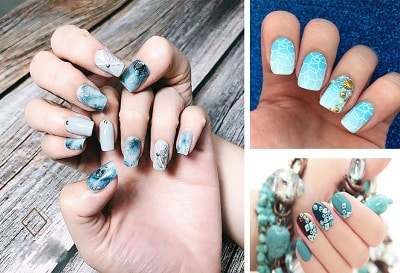 Mẫu nail đẹp đi biển