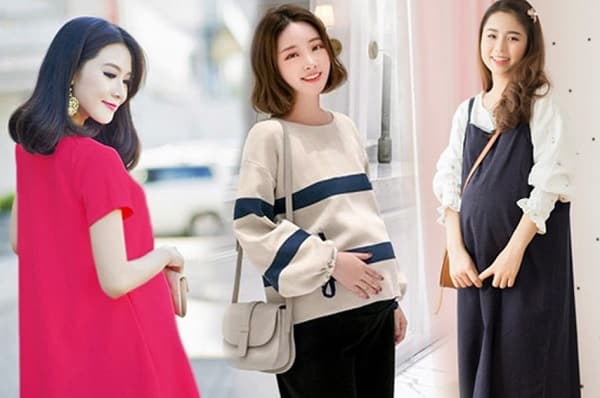 Kiểu thời trang bà bầu ngày tết xinh đẹp dành cho các mẹ