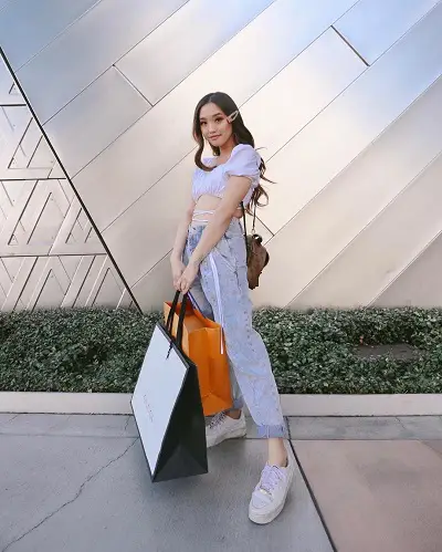 Phối cùng quần bò ống ngắn