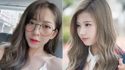 Màu tóc nhuộm nâu khói đẹp cho học sinh nữ