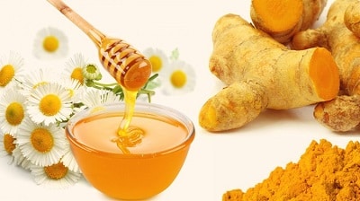Giảm cân với mật ong với tinh bột nghệ