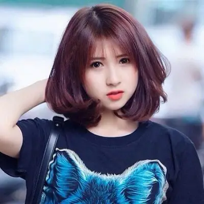 Màu tóc nâu đỏ