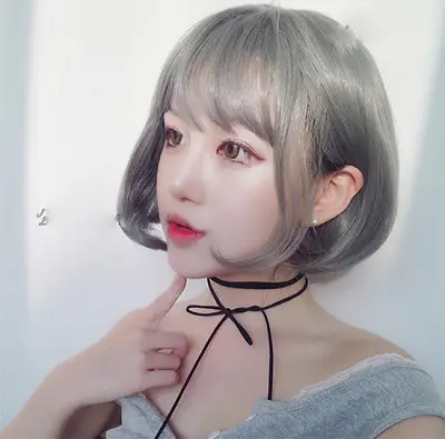 Màu tóc rêu khói