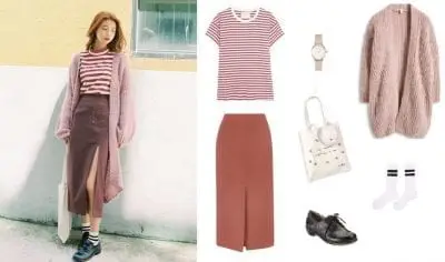 Cardigan dáng dài - Ảnh 2