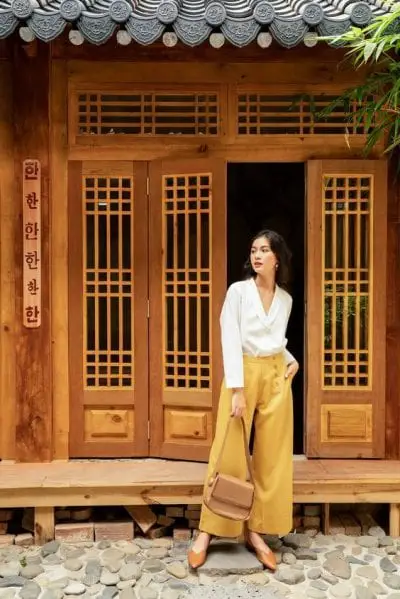 Áo cổ vuông/chữ V - Ảnh 1