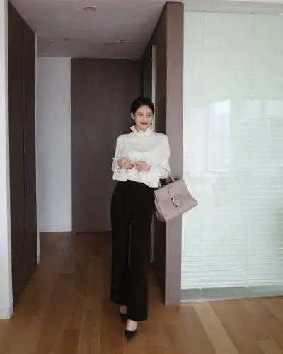 Quần ống siêu rộng/ống loe - Ảnh 3