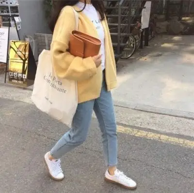 Áo khoác cardigan dáng lửng - Ảnh 2