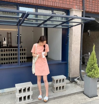 Đầm dáng suông siêu đáng yêu - Ảnh 1