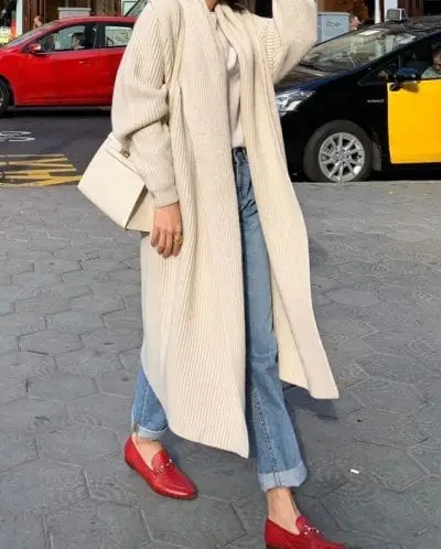 Cardigan dáng dài - Ảnh 3