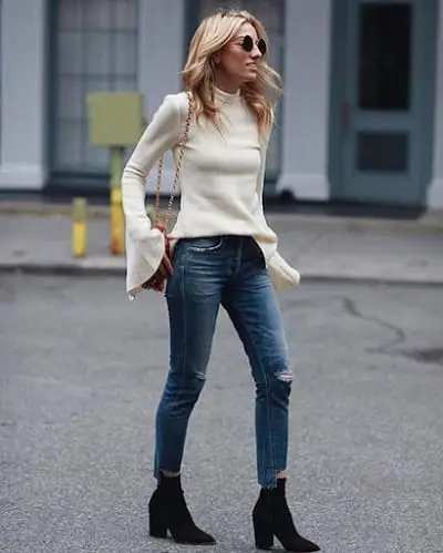 Ankle Boots màu đen - Ảnh 2