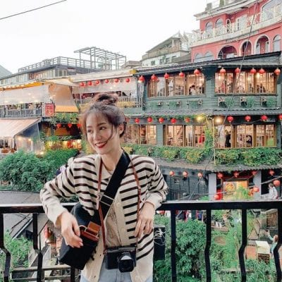 Áo khoác hoạ tiết kẻ