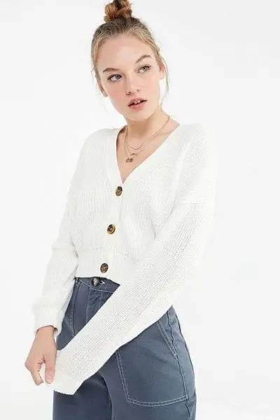 Cardigan dáng ngắn - Ảnh 2