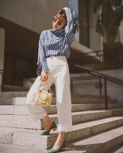 Jeans with Pattern