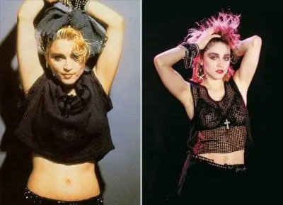 Ngôi sao Madonna trong MV “Lucky Star”