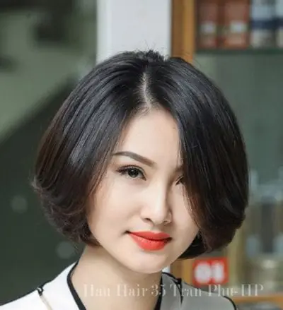 Top các kiểu tóc ngắn uốn phồng cụp siêu đáng yêu cho mùa lạnh