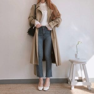 Áo khoác Trench coat - Ảnh 3