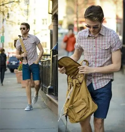 Năng động, nam tính với short Jean