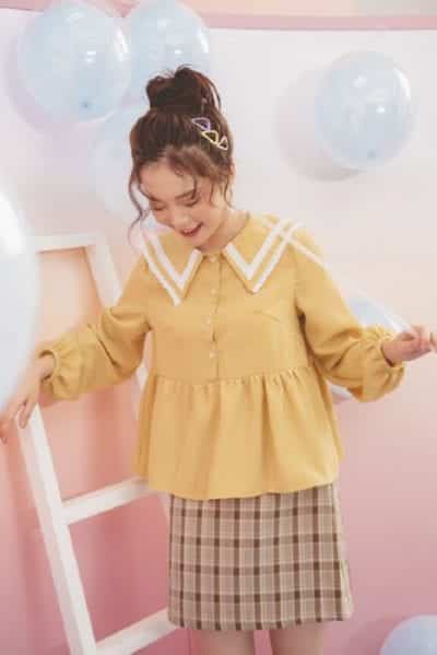 Áo baby doll vừa trẻ trung nhưng cũng hết sức nữ tính.