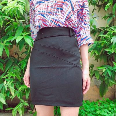 Chân váy bút chì công sở – giá sỉ: 80,000 – 100,000đ /cái.