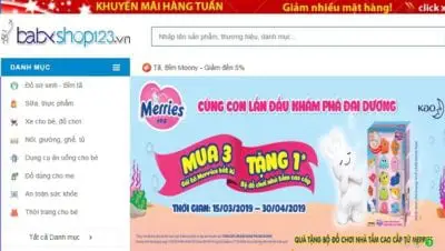 Cửa hàng đồ chơi trẻ em Babyshop123