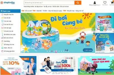 Cửa hàng đồ chơi trẻ em Shop Trẻ Thơ