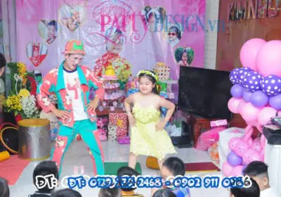 Dịch vụ tổ chức sinh nhật Party Design