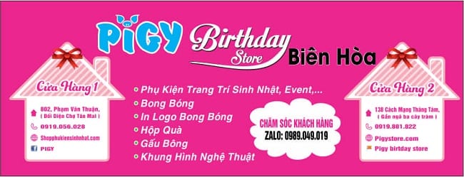 Trang Trí Sinh Nhật Biên Hòa  BIBO Party  Cửa Hàng Bán Đồ Tiệc ở thành  phố Biên Hòa