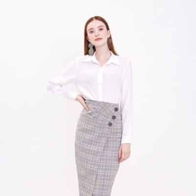 Outfit đơn giản mà thanh lịch cho quý cô công sở