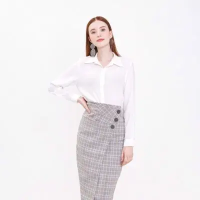 Outfit đơn giản mà thanh lịch cho quý cô công sở