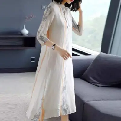 Váy suông thanh lịch dự sự kiện