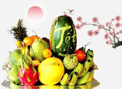 Mâm ngũ quả cho ngày Tết