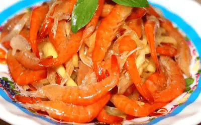 Tôm chua trứ danh đất Võ