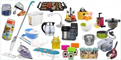 Đồ gia dụng luôn nằm trong danh sách mua sắm của mỗi nhà