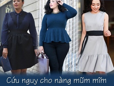 Phong cách thon gọn cho người béo