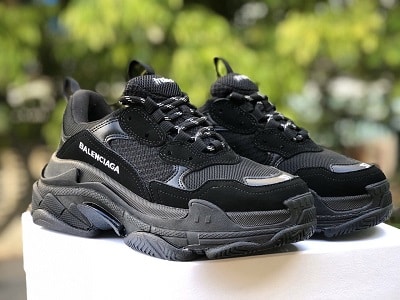 Balenciaga Triple S Black Clear