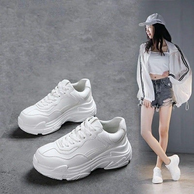 Giày sneaker nữ dáng người cao