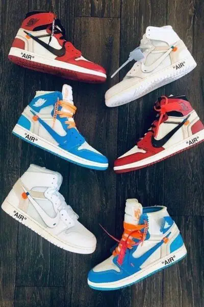Những phối màu tiêu điểm trong dự án “The ten” của Nike và Off - White