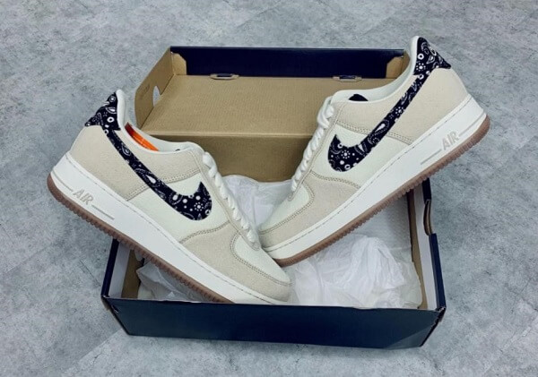 Giày Nike AF1 Low Paisley Swoosh