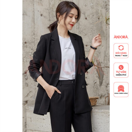 Áo blazer nữ dài tay công sở Hàn Quốc - A0108T
